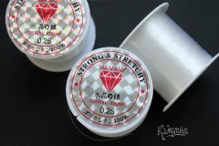Леска прозрачная, 0,25 мм, 1 шт Леска прозрачная, 0,25 мм, 1 шт