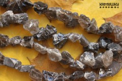 Дымчатый кварц (раухтопаз), крупные необработанные куски, набор 9 см