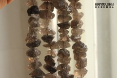 Дымчатый кварц (раухтопаз), средние необработанные кусочки, набор 9 см