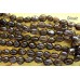 Дымчатый кварц (раухтопаз), галтовка, 13-15 мм, набор 7 бусин