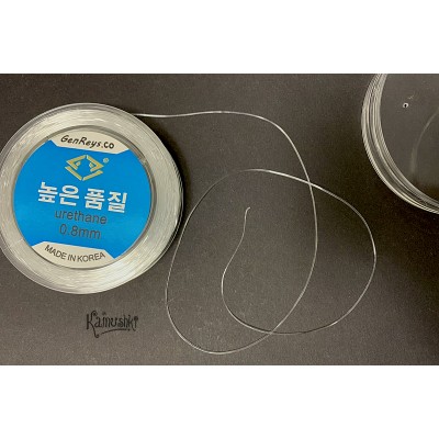 Резинка (корейская) для браслетов, толщина 0.8 мм, 1 катушка