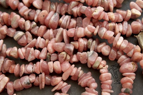 Родохрозит крошка, круглая, набор 10 см