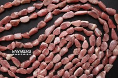 Родохрозит, галтовка 11-22 мм, набор 9 см