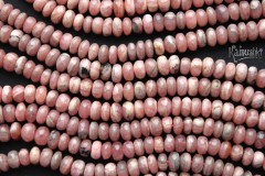 Родохрозит, рондель 4х7 мм, набор 9,5 см Родохрозит, рондель 4х7 мм, набор 9,5 см
