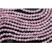 Розовый кварц, граненый шар 3 мм, набор 9,5 см