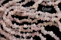 Розовый кварц, крошка №7, набор 10 см Розовый кварц, крошка №7, набор 10 см
