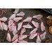 Розовый кварц, облагороженный, фигурные бусины - "каллы", 1 шт