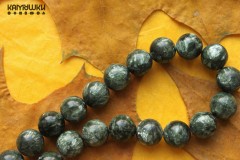 Серафинит, шар гладкий 10,5 мм, 3 шт Серафинит, шар гладкий 10,5 мм, 3 шт