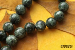 Серафинит, шар гладкий 10,5 мм, 3 шт Серафинит, шар гладкий 10,5 мм, 3 шт