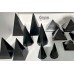 Шунгит, пирамида восьмигранная с основанием 5 см