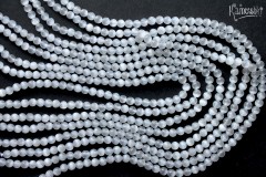 Селенит, шар гладкий 4,5 мм, набор 9,5 см Селенит, шар гладкий 4,5 мм, набор 9,5 см