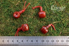 Сердолик, бусина для четок, 1 бусина Сердолик, бусина для четок, 1 бусина