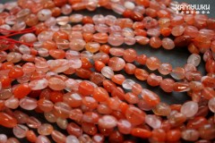 Сердолик, галтовка 7-9 мм, набор 9 см Сердолик, галтовка 7-9 мм, набор 9 см