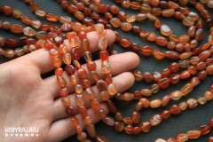 Сердолик, галтовка 6-12 мм, набор 9,5 см
