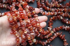 Сердолик насыщенный, крошка, набор 9,5 см Сердолик насыщенный, крошка, набор 9,5 см