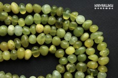 Серпентин (офит, бовенит), галтовка поперечная 8-13 мм, набор 9 см