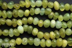 Серпентин (офит, бовенит), галтовка поперечная 8-13 мм, набор 9 см