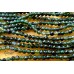 Турмалин зеленый, шар граненый 2 мм, набор 9,5 см