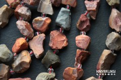 Яшма "пикассо", кусочки необработанные, набор 8,5 см Яшма "пикассо", кусочки необработанные, набор 8,5 см