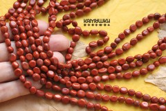 Яшма "красная", галтовка круглая, набор 9,5 см Яшма "красная", галтовка круглая, набор 9,5 см