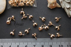 Зажимной концевик 7 мм №1643, 1 шт