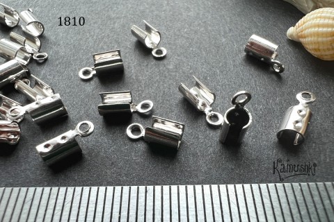 Концевик цилиндрический 7 мм, 1 шт. №1810R Концевик цилиндрический 7 мм, 1 шт. №1810R