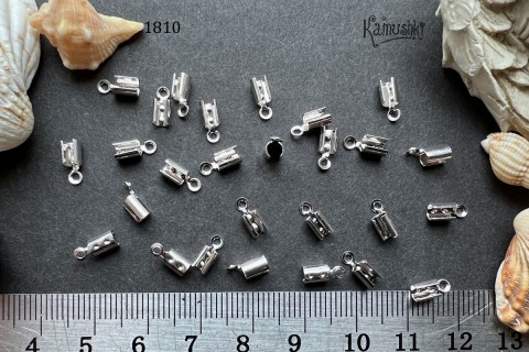 Концевик цилиндрический 7 мм, 1 шт. №1810R Концевик цилиндрический 7 мм, 1 шт. №1810R