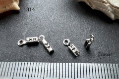 Концевик зажимной П-образный 7 мм, 1 шт. №1814R Концевик зажимной П-образный 7 мм, 1 шт. №1814R