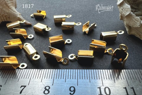 Концевик зажимной П-образный 12 мм, 1 шт №1817R Концевик зажимной П-образный 12 мм, 1 шт №1817R