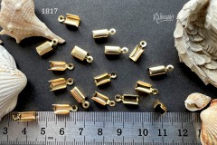 Концевик зажимной П-образный 12 мм, 1 шт №1817R Концевик зажимной П-образный 12 мм, 1 шт №1817R