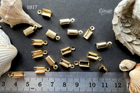 Концевик зажимной П-образный 12 мм, 1 шт №1817R Концевик зажимной П-образный 12 мм, 1 шт №1817R