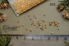 Зажимы для ланки 1,5 мм, №835, набор 0,3 грамма Зажимы для ланки 1,5 мм, №835, набор 0,3 грамма