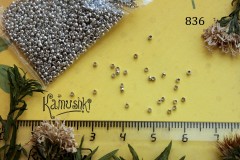 Зажимы для ланки 1,5 мм, №836, набор 0,3 грамма Зажимы для ланки 1,5 мм, №836, набор 0,3 грамма