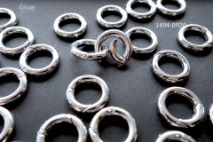 Застежка-карабин "кольцо 18 мм" №1494-0920, 1 шт Застежка-карабин "кольцо 18 мм" №1494-0920, 1 шт