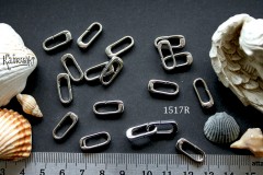 Застежка-карабин №1517R, "овал", 16 мм, 1 шт. Застежка-карабин №1517R, "овал", 16 мм, 1 шт.