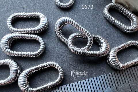 Застежка-карабин "овал" №1673-0920, 16 мм, 1 шт. Застежка-карабин "овал" №1673-0920, 16 мм, 1 шт.