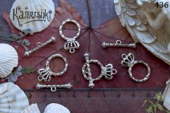 Застежка-тоггл "корона" № 436, 1 шт Застежка-тоггл "корона" № 436, 1 шт