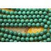 Амазонит, зеленые оттенки, шар гладкий 10 мм, набор 4 бусины