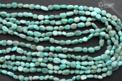 Амазонит, галтовка, набор 9,5 см Амазонит, галтовка, набор 9,5 см
