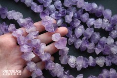 Аметист, кристаллы средние, необработанные, набор 9 см Аметист, кристаллы средние, необработанные, набор 9 см