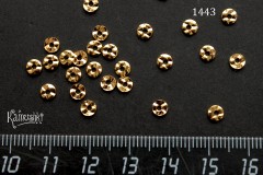 Бусина-рондель №1443, 4 мм, 1 шт Бусина-рондель №1443, 4 мм, 1 шт
