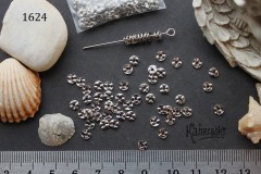 Бусина-рондель №1624, 4 мм, 1 шт Бусина-рондель №1624, 4 мм, 1 шт