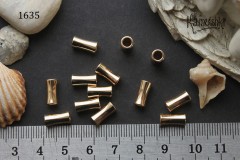 Бусина-цилиндр, 5х9 мм, №1635-0920, 1 шт Бусина-цилиндр, 5х9 мм, №1635-0920, 1 шт