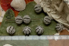 Бусина-шар ажурная, 12 мм, №380, 1 шт Бусина-шар ажурная, 12 мм, №380, 1 шт