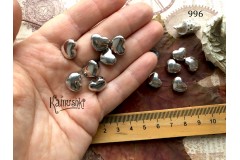 Бусина "сердечко" 10х12 мм №996 Бусина "сердечко" 10х12 мм №996