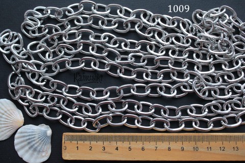 Цепь крупная, звено 11х16 мм, №1009, отрезок 20 см