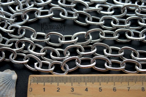 Цепь крупная, звено 11х16 мм, №1009, отрезок 20 см
