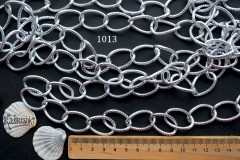 Цепь крупная, звено 18х27 мм, отрезок 9 звеньев (20 см) №1013 Цепь крупная, звено 18х27 мм, отрезок 9 звеньев (20 см) №1013