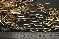 Цепь крупная, звено 9.5х21 мм, отрезок 17 см (11 звеньев) №1036 Цепь крупная, звено 9.5х21 мм, отрезок 17 см (11 звеньев) №1036
