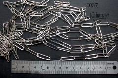 Цепь средняя, овальное звено 6х18 мм, №1037, отрезок 50 см